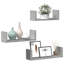 Abdulkadir 3 Piece Solid Wood Floating Shelf Set-491942196-430559468