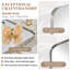 Miroir de salle de bain Inse Cadre en acier inoxydable-751417638-774191923