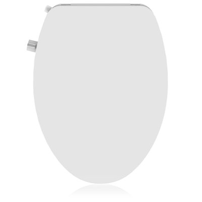 Bidet Toilet Seat Elongated, Non-Electric Bidet With Self Cleaning Dual Nozzles, Slow Close Lid