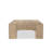 Hudson Solid Wood 4 Legs Coffee Table-127657578-127657577