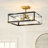 Aldgate 4 - Light Glass Flush Mount Ceiling Light