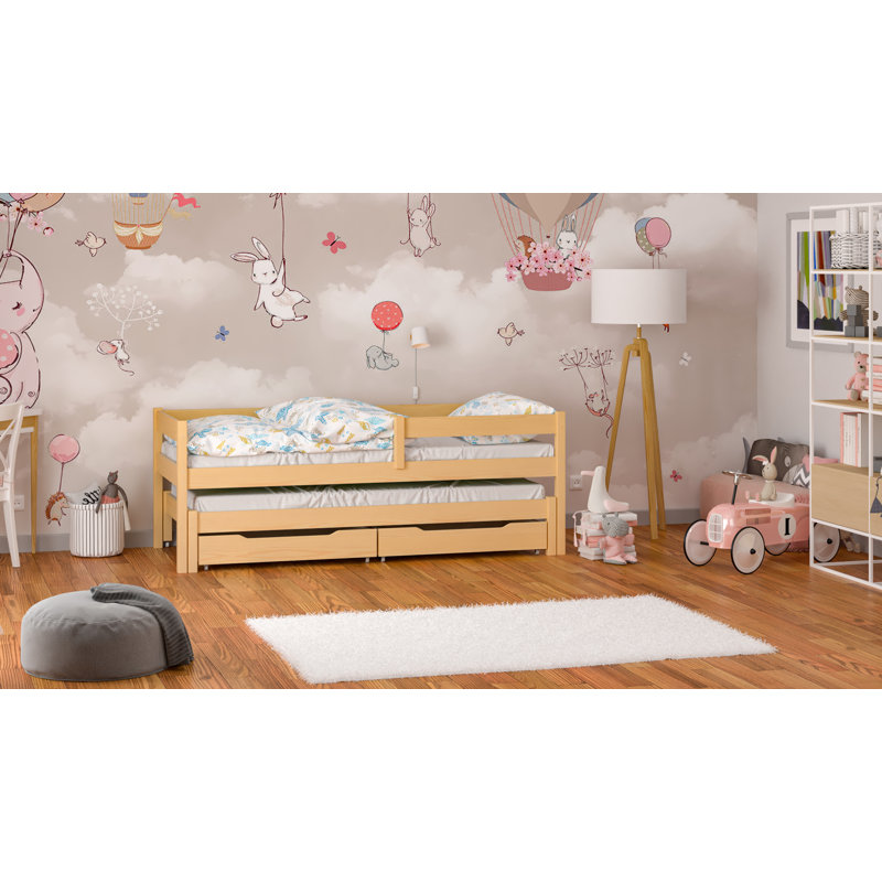 Sabin Cot Bed / Toddler (70 X 140cm) Standard with Storage Included with Trundle Included
