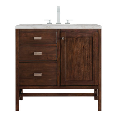 Addison 36'' Single Bathroom Vanity with Quartz Top