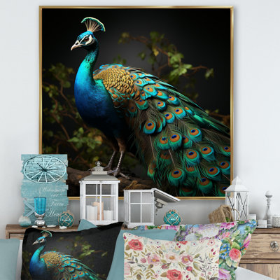 " Peacocks Graceful Elegance III "
