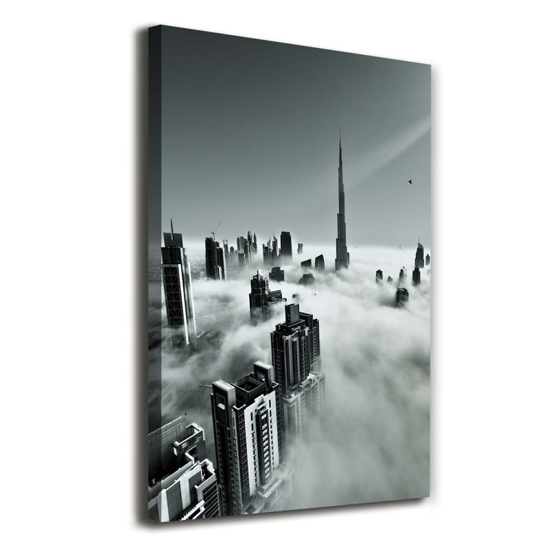Skyscrapers - Wrapped Canvas Print