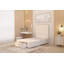 Asterin Divan Bed Base with 54" Floor Standing Headboard Plush Velvet-902508419-902508514-901826483