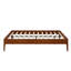 Contemporary Low-Profile Bed Base Featuring Durable Slat Foundation and Tool-Free Setup-543519758