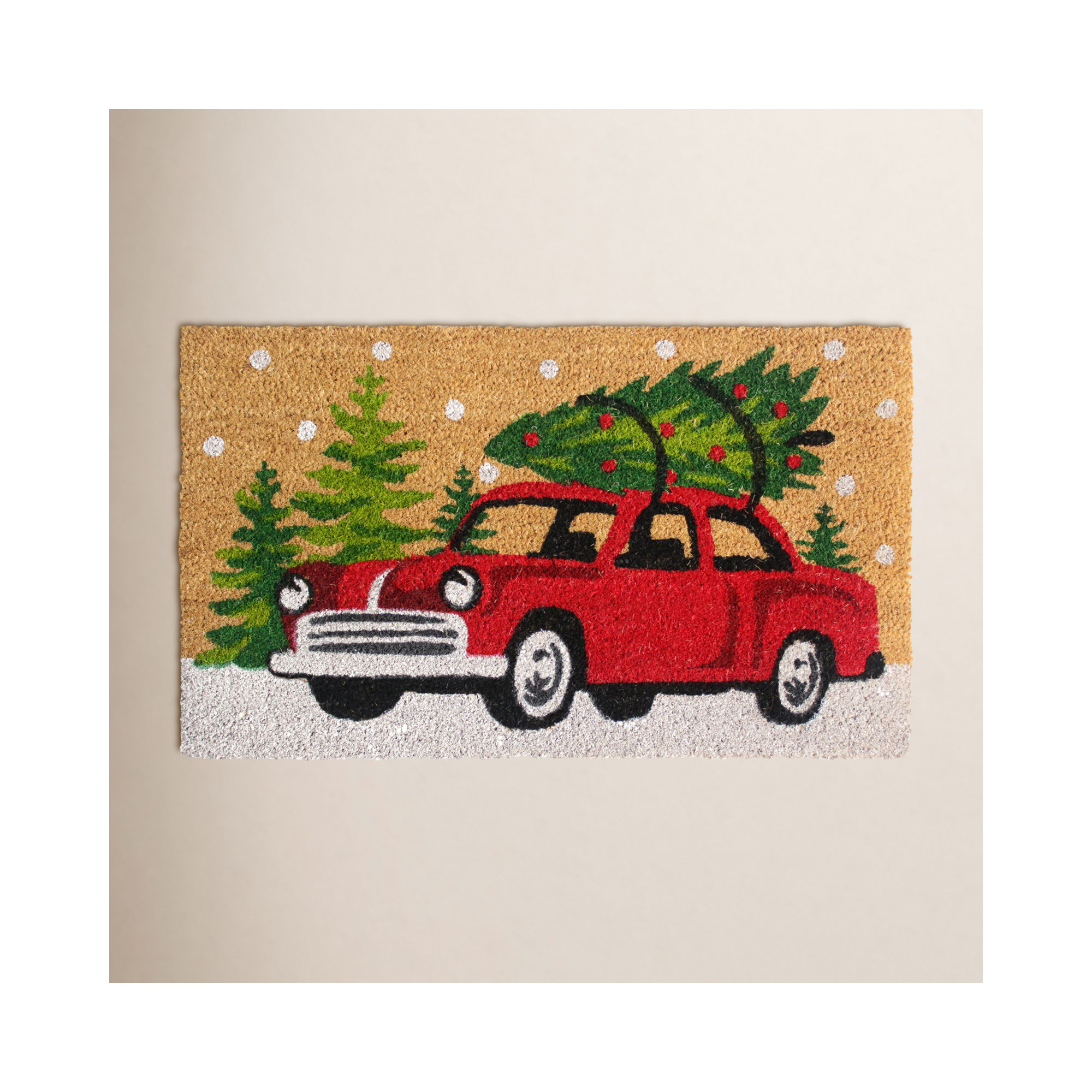 Josette Non-Slip Christmas Doormat