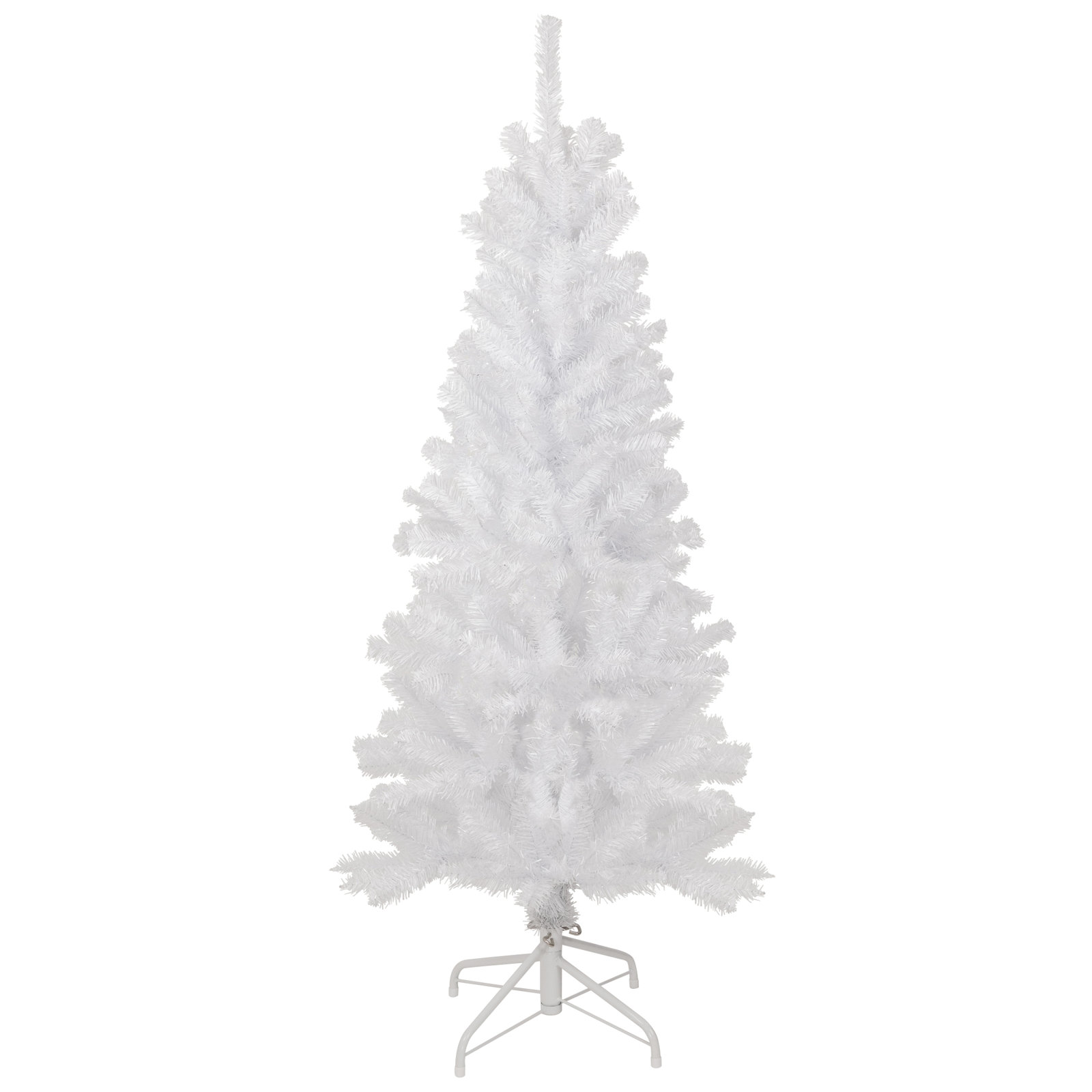 White 4.5' Pine Christmas Tree