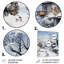 Harmony of Winter Village II - paysages, impression sur métal-83170843