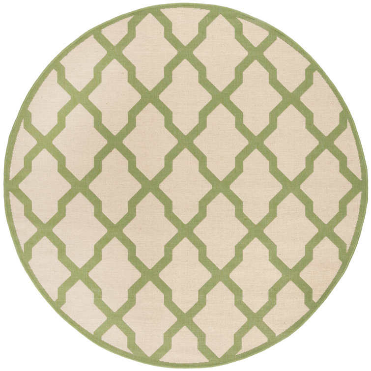 Barrister Geometric Hand Woven Indoor / Outdoor Area Rug