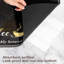 Tapis de café absorbant, noir
