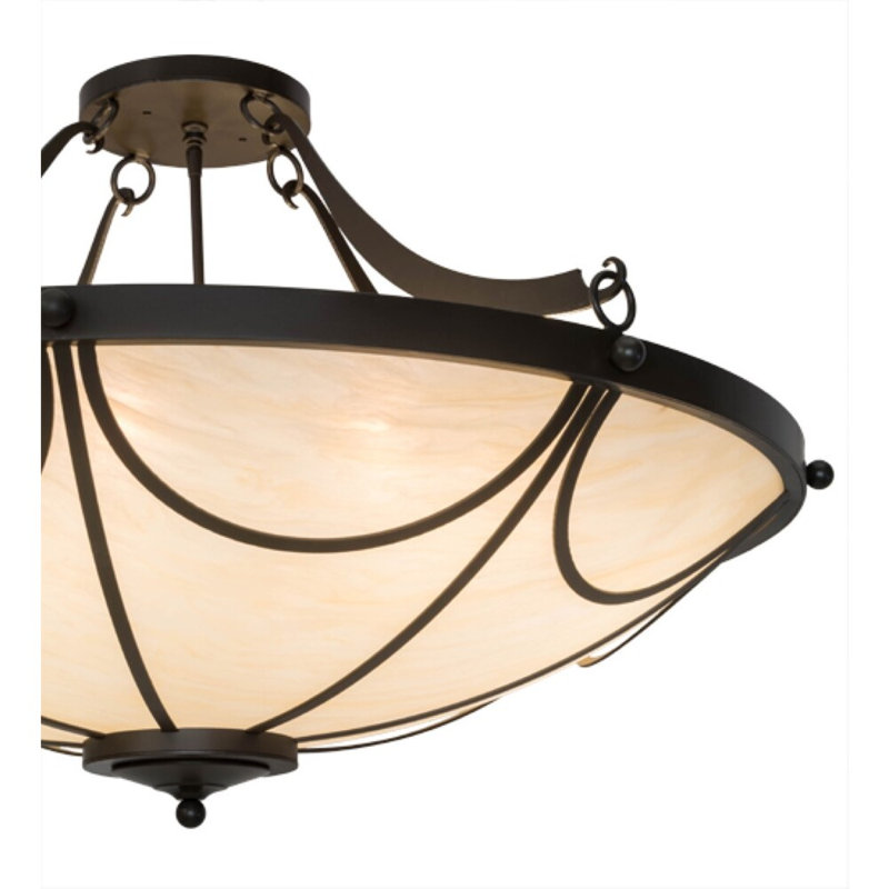 Luminaire suspendu bol 8 lumières Grimpante