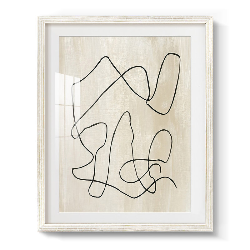 Relié II - impression encadrée, H 28,5 po x l 20,5 po, Blanc