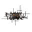 Brutus Aluminum Flush Mounted Sconce-265713187
