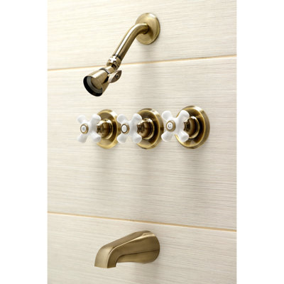 Tub and Shower Faucet with Rough-in Valve