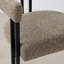 Ensemble de chaises de salle à manger 18 po en tweed rembourré (ensemble de 8)-132042885