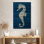 Hippocampe antique Brampt sur bleu II-108392171