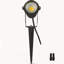 Projecteurs DEL basse tension de 6 W pour éclairage paysager, étanches IP66, 12 V/24 V, 450 lm, blanc chaud, lot de 12