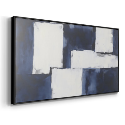 Abstract Series-DXXV- Framed Gallery Wrapped Canvas -Ready to Hang