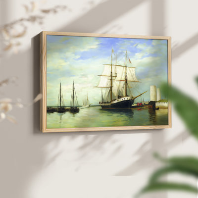 Nautical Series-LV III - Reproduction encadrée - Restickable
