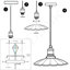 Highland 1 - Light Black Dome Pendant