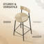 Ensemble de 2 tabourets de bar Boho-1972536661