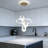 4-light Led Dimmable Cluster Pendant