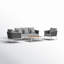 Ensemble de canapé modulaire d'extérieur 4 pièces Modway Stance-1799617015-1789094642