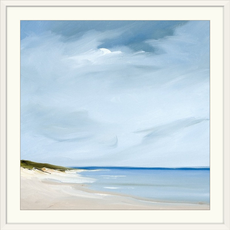 « blue », reproduction d’art Rick Fleury, H 35 po x l 35 po x P 1,5 po, Toile