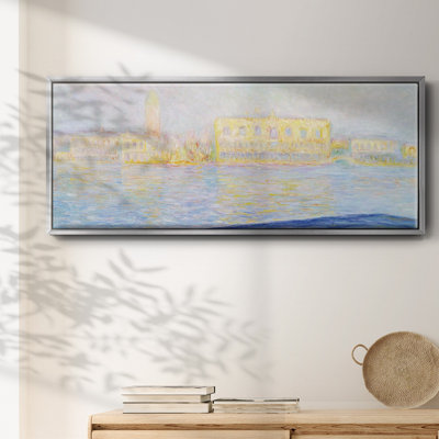 The Doges' Palace Seen from San Giorgio Maggiore, 1908 01 - Framed Canvas