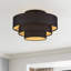 Très grand luminaire semi-encastré 4 lumières Holleneck