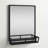 Shiloh Metal Flat Mirror with Shelves-2116509437