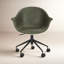 Chaise de bureau pivotante Kealey-1088568907