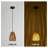Adjustable 3-Light Farmhouse Pendant Set Handwoven Rattan and Jute Shades Natural Wood Finish