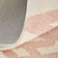 Tapis rose en laine touffeté à la main Abstract-22946755