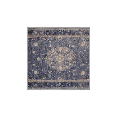 Tapis gris lavable à la machine