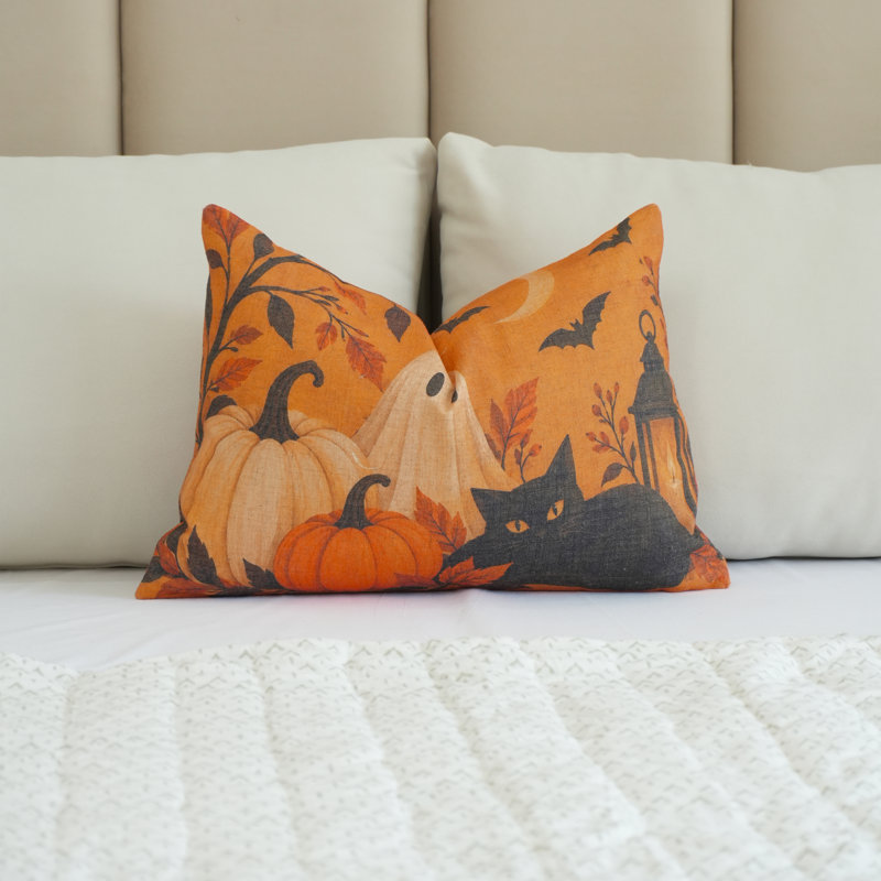 Animal Print Linen Pillow Cover, 20X20