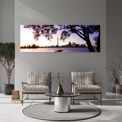 Skyline Cn Tower Skydome Toronto Ontario Canada Abstract Contemporary Architecture City Wall Art