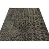 Distressed Homage Hand Knotted Wool Geometric Area Rug