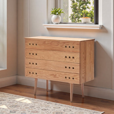 Nordic style minimalist drawer accent chest