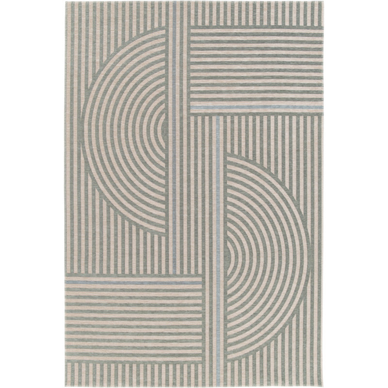 100% recycled polyester chenille rug with an artisan look, Rectangle 120 x 170cm