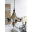Lustre en bois 6 lumières