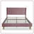 Eriksay Low Profile Upholstered Platform Bed with Wingback Headboard-1653282085-1683457355