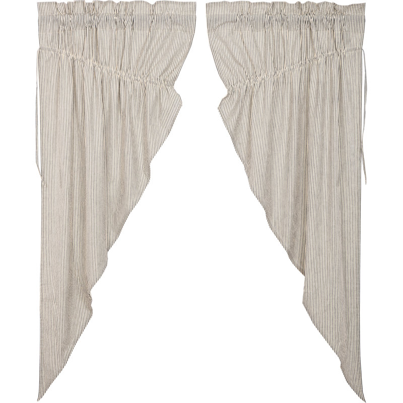Peltier 100% Cotton Room Darkening Curtain Panel Pair, 36" W x 63" L