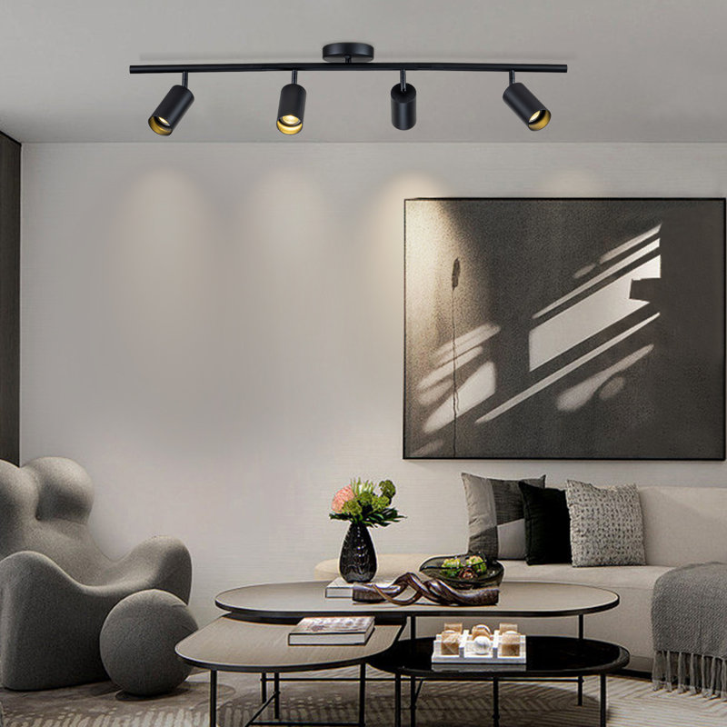 Flush Mount, Black