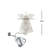 Shell / Capiz Christmas Tree Topper - Lighted