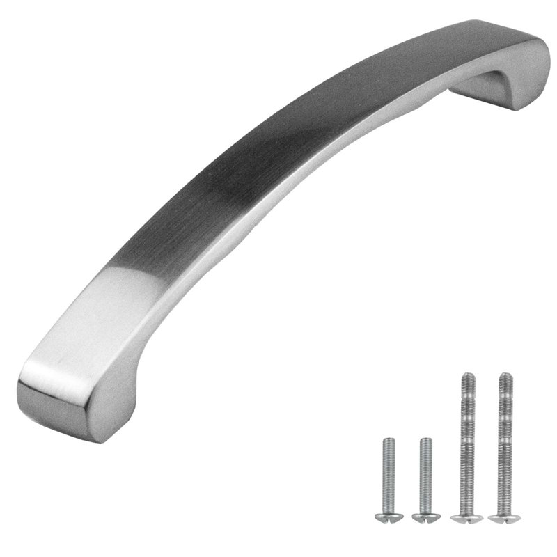Poignée arche 5 po Simplicity, Nickel brossé