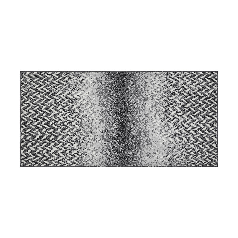 Anniya Non-Slip Bath Rug, Gray