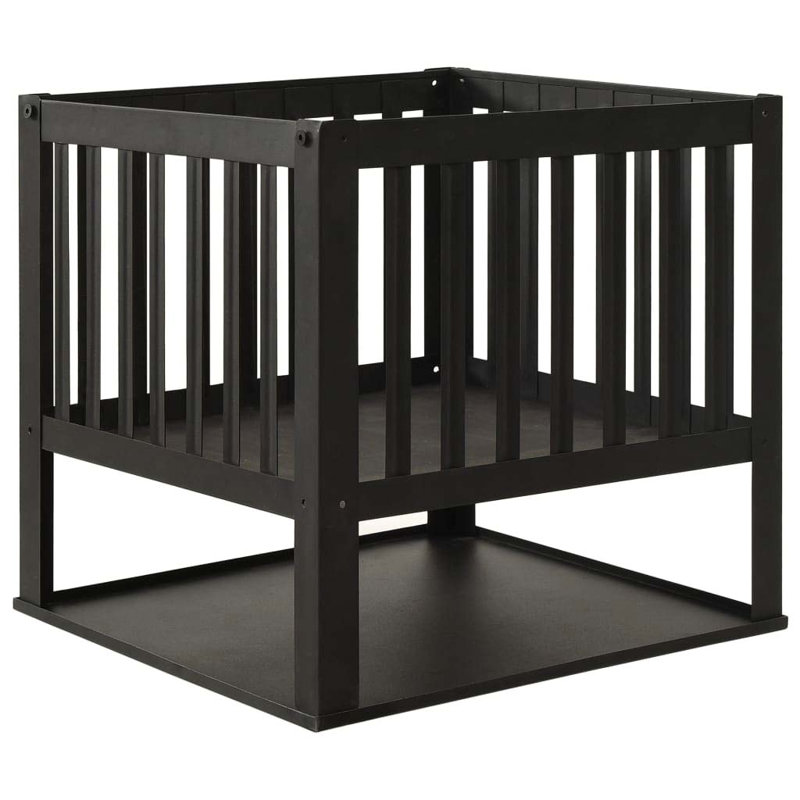 Emereigh Square Steel Wood Burning Fire Pit